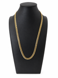 Diamond-cut chain-10K Gold