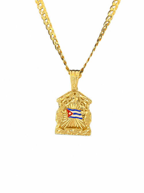 Diamond-Cut Chain-10K Gold