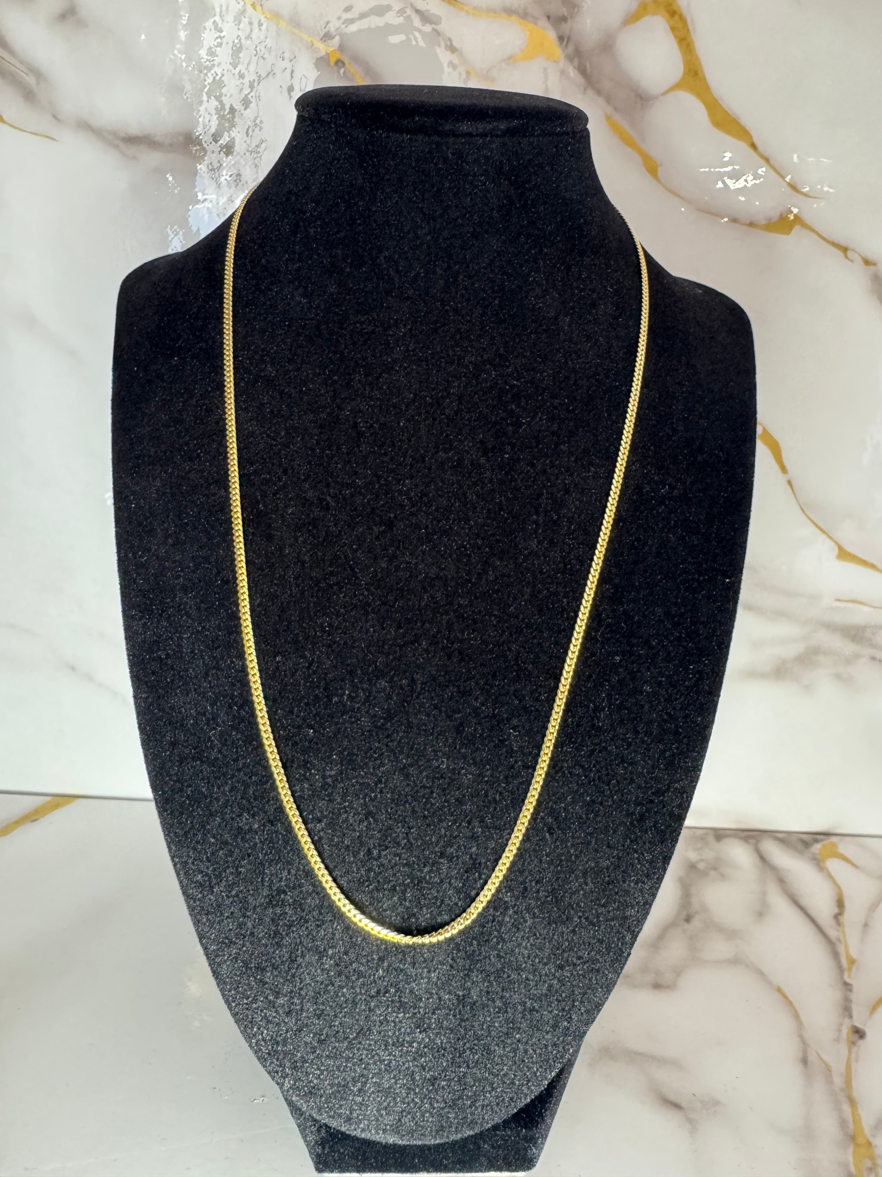 Cadena Cuban Link-10K Gold