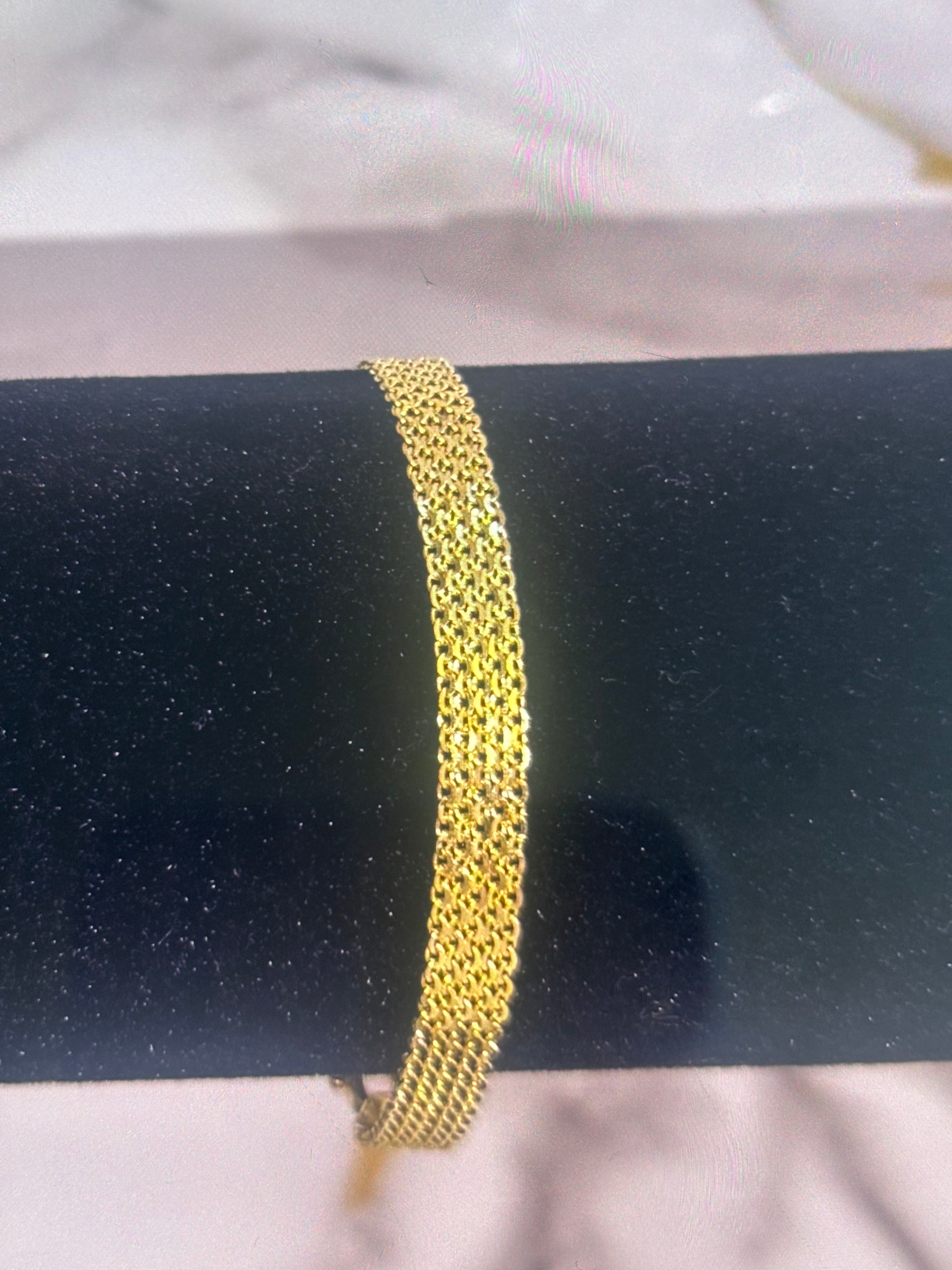 Pulsera Bismark-10K Gold